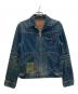 Hysteric Glamour（ヒステリックグラマー）の古着「ジップアップデニムジャケット」｜ブラック