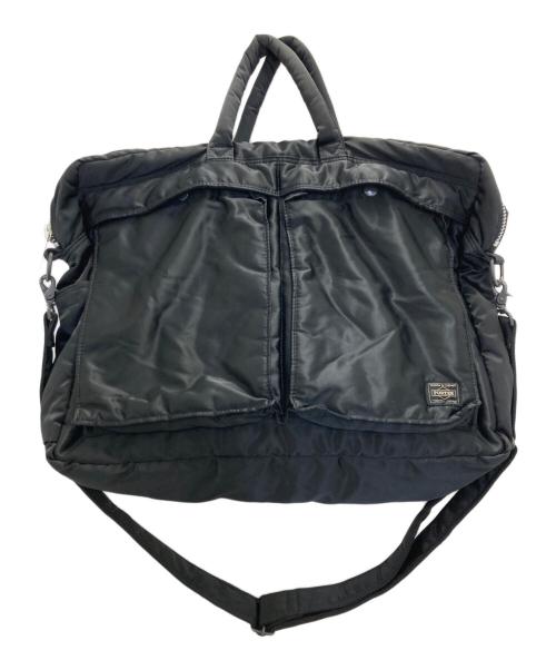 PORTER（ポーター）PORTER (ポーター) TANKER 2WAY OVERNIGHT BRIEFCASE ブラックの古着・服飾アイテム