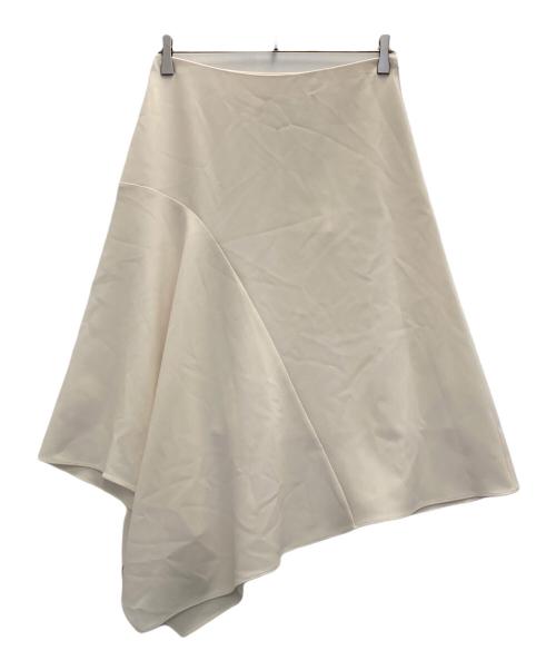 theory（セオリー）theory (セオリー) Admiral Crepe Panel Drape Skirt ホワイト サイズ:SIZE2 未使用品の古着・服飾アイテム