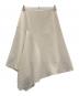 theory（セオリー）の古着「Admiral Crepe Panel Drape Skirt」｜ホワイト