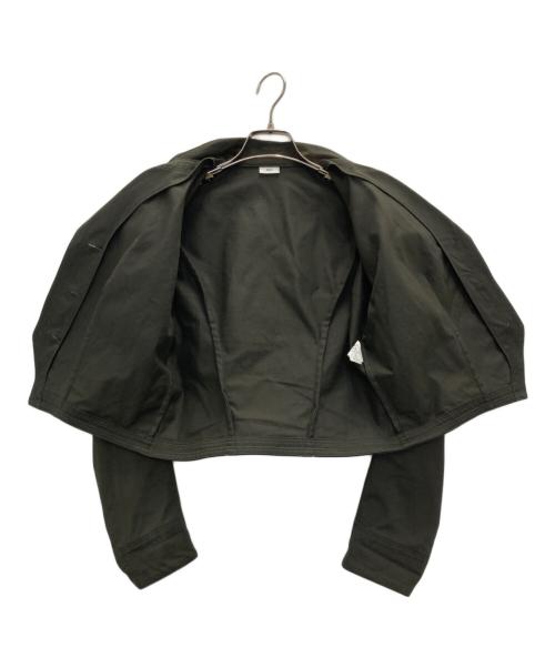 PAN（パン）pan (パン) ORGANIC COTTON TWILL PUFF BLOUSE ブラック サイズ:FREEの古着・服飾アイテム