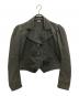 pan（パン）の古着「ORGANIC COTTON TWILL PUFF BLOUSE」｜ブラック