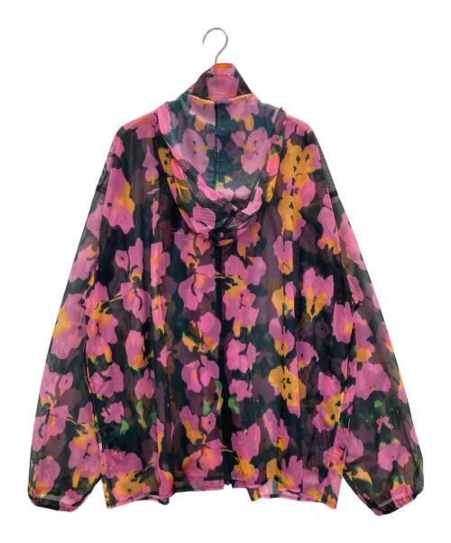 NON TOKYO（ノントーキョー）NON TOKYO (ノントーキョー) プリントメッシュジップアップパーカー マルチカラー サイズ:Ｍの古着・服飾アイテム