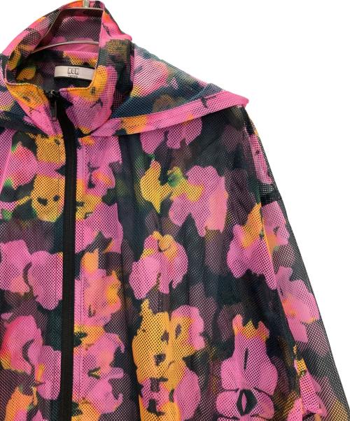 NON TOKYO（ノントーキョー）NON TOKYO (ノントーキョー) プリントメッシュジップアップパーカー マルチカラー サイズ:Ｍの古着・服飾アイテム