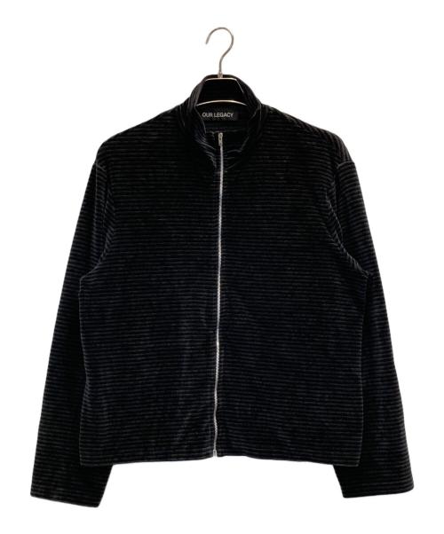 OUR LEGACY（アワーレガシー）OUR LEGACY (アワーレガシー) SHRUNKEN FULLZIP P0L0 ブラック サイズ:SIZE46の古着・服飾アイテム