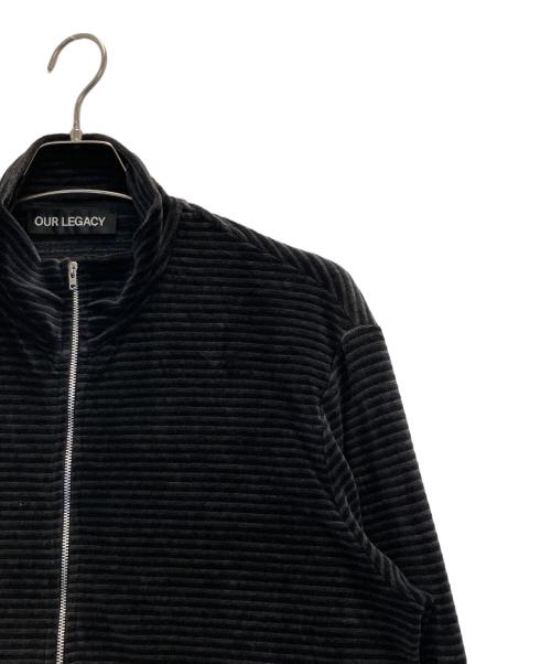 OUR LEGACY（アワーレガシー）OUR LEGACY (アワーレガシー) SHRUNKEN FULLZIP P0L0 ブラック サイズ:SIZE46の古着・服飾アイテム
