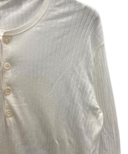 OUR LEGACY（アワーレガシー）OUR LEGACY (アワーレガシー) Fine Henley ホワイト サイズ:44の古着・服飾アイテム
