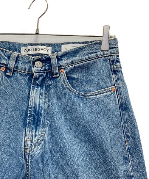 OUR LEGACY（アワーレガシー）OUR LEGACY (アワーレガシー) THIRD CUT Blue Tech Wash Denim インディゴ サイズ:SIZE28の古着・服飾アイテム