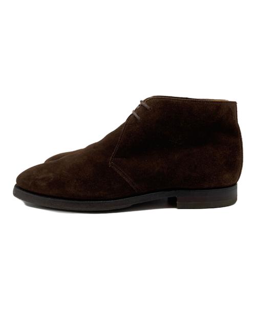 Crockett & Jones（クロケット＆ジョーンズ）Crockett & Jones (クロケット＆ジョーンズ) チャッカブーツ ブラウン サイズ:7Eの古着・服飾アイテム