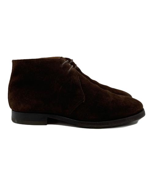 Crockett & Jones（クロケット＆ジョーンズ）Crockett & Jones (クロケット＆ジョーンズ) チャッカブーツ ブラウン サイズ:7Eの古着・服飾アイテム