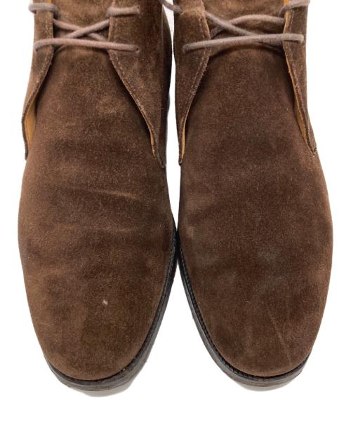 Crockett & Jones（クロケット＆ジョーンズ）Crockett & Jones (クロケット＆ジョーンズ) チャッカブーツ ブラウン サイズ:7Eの古着・服飾アイテム