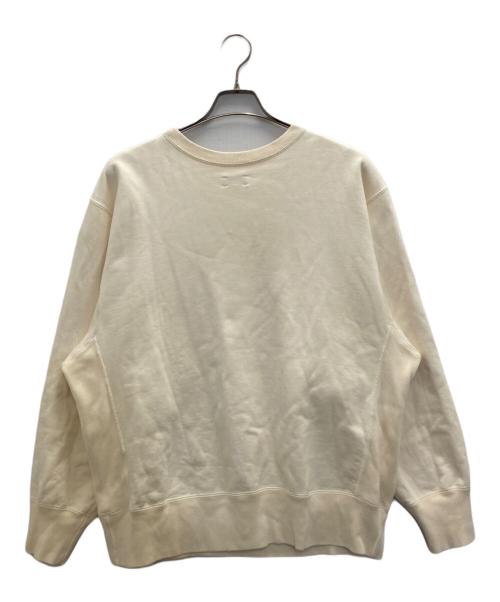 CIOTA（シオタ）CIOTA (シオタ) スビンコットン吊り裏毛起毛クルーネック スウェットシャツ ベージュ サイズ:SIZE 6の古着・服飾アイテム