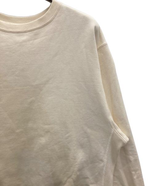 CIOTA（シオタ）CIOTA (シオタ) スビンコットン吊り裏毛起毛クルーネック スウェットシャツ ベージュ サイズ:SIZE 6の古着・服飾アイテム