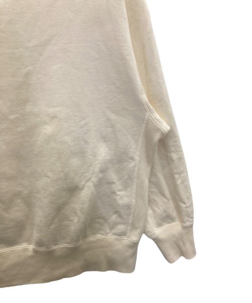 CIOTA（シオタ）CIOTA (シオタ) スビンコットン吊り裏毛起毛クルーネック スウェットシャツ ベージュ サイズ:SIZE 6の古着・服飾アイテム