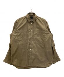 DAIWA PIER39（ダイワ ピア39）の古着「Tech Work Shirts L/S Gun club Plaids」｜ブラウン