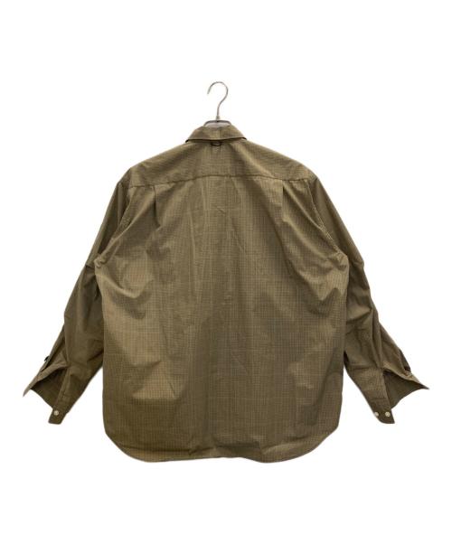 DAIWA PIER39（ダイワ ピア39）DAIWA PIER39 (ダイワ ピア39) Tech Work Shirts L/S Gun club Plaids ブラウン サイズ:Sの古着・服飾アイテム