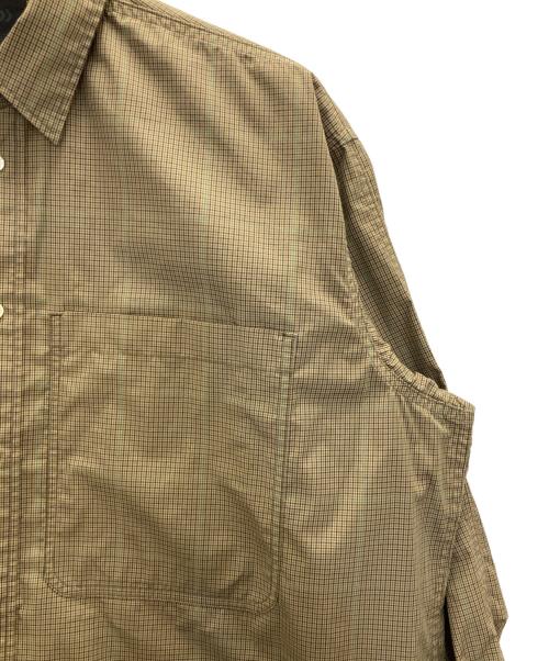 DAIWA PIER39（ダイワ ピア39）DAIWA PIER39 (ダイワ ピア39) Tech Work Shirts L/S Gun club Plaids ブラウン サイズ:Sの古着・服飾アイテム