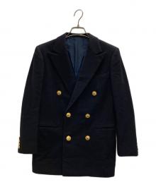 RALPH LAUREN（ラルフローレン）の古着「金釦ダブルジャケット」｜ブラック