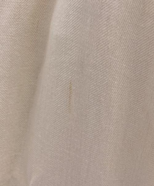 ERMENEGILDO ZEGNA（エルメネジルド・ゼニア）Ermenegildo Zegna (エルメネジルド・ゼニア) リネンコットンテーラードジャケット ベージュ サイズ:52の古着・服飾アイテム
