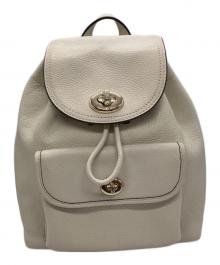COACH（コーチ）の古着「ミニリュック」｜アイボリー