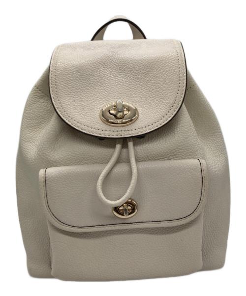 COACH（コーチ）COACH (コーチ) ミニリュック アイボリーの古着・服飾アイテム