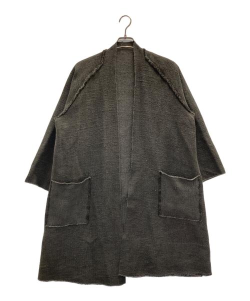 MITTAN（ミッタン）MITTAN (ミッタン) 半纏ロングコート グレー サイズ:1の古着・服飾アイテム