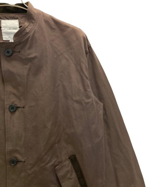 STILL BY HAND（スティルバイハンド）STILL BY HAND (スティルバイハンド) スタンドカラーオーバーコート ブラウン サイズ:46の古着・服飾アイテム