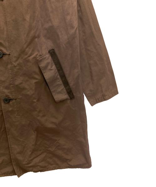 STILL BY HAND（スティルバイハンド）STILL BY HAND (スティルバイハンド) スタンドカラーオーバーコート ブラウン サイズ:46の古着・服飾アイテム