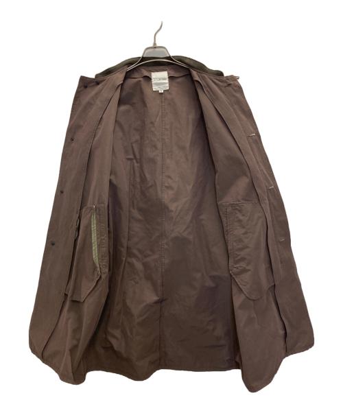 STILL BY HAND（スティルバイハンド）STILL BY HAND (スティルバイハンド) スタンドカラーオーバーコート ブラウン サイズ:46の古着・服飾アイテム