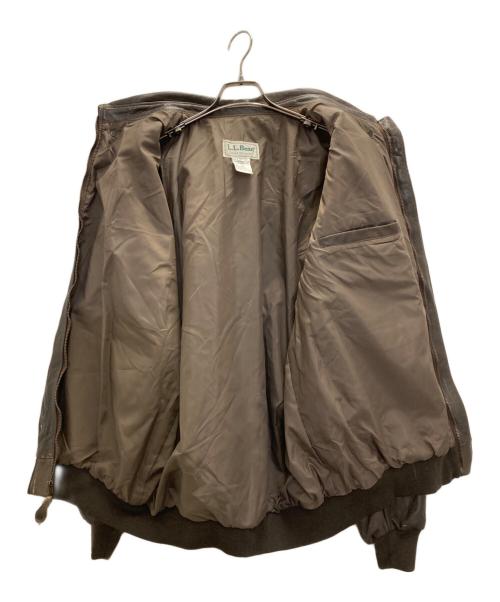 L.L.Bean（エルエルビーン）L.L.Bean (エルエルビーン) A-2フライトジャケット ブラウン サイズ:XLの古着・服飾アイテム
