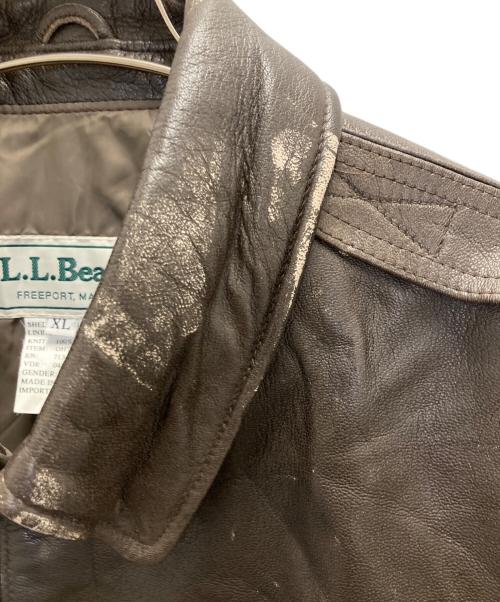 L.L.Bean（エルエルビーン）L.L.Bean (エルエルビーン) A-2フライトジャケット ブラウン サイズ:XLの古着・服飾アイテム