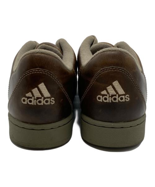 adidas（アディダス）adidas (アディダス) レザースニーカー ブラウン×グリーン サイズ:29㎝の古着・服飾アイテム