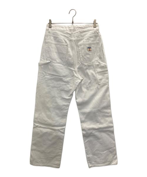 ok.soon（オクスン）ok.soon (オクスン) PICCADILLY (ピカデリー) 別注ペインターパンツ ホワイト サイズ:2の古着・服飾アイテム