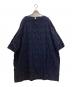 Native Village (ネイティヴビレッジ) ジャガードブラウスワンピース ネイビー サイズ:表記無し：14000円