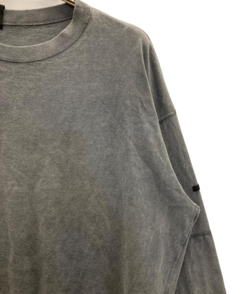 N.HOOLYWOOD（エヌ ハリウッド）N.HOOLYWOOD (エヌ ハリウッド) ロングスリーブカットソー グレー サイズ:36の古着・服飾アイテム
