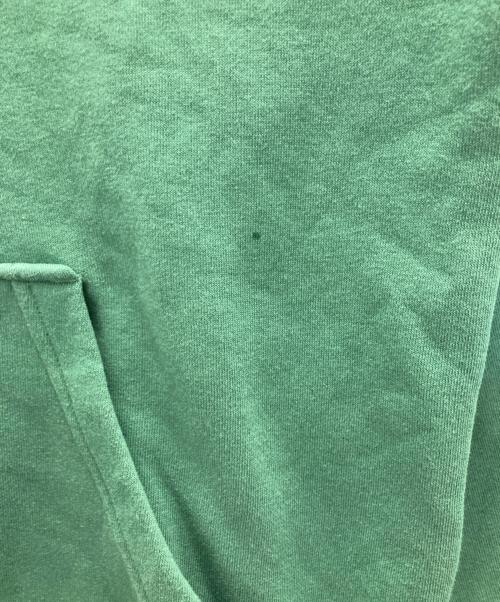 adidas（アディダス）adidas (アディダス) ロゴプリントパーカー グリーン サイズ:Lの古着・服飾アイテム