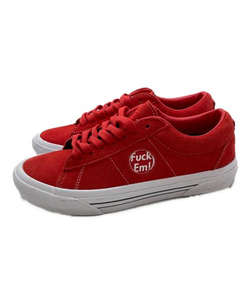 VANS（ヴァンズ）VANS (ヴァンズ) Supreme (シュプリーム) ローカットスニーカー レッド サイズ:24.5㎝の古着・服飾アイテム