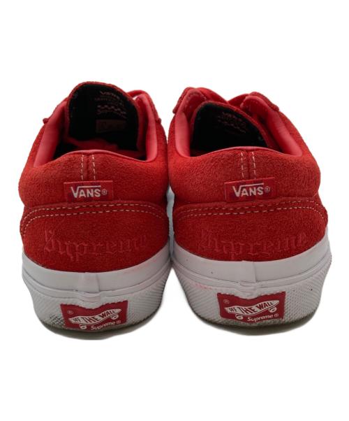 VANS（ヴァンズ）VANS (ヴァンズ) Supreme (シュプリーム) ローカットスニーカー レッド サイズ:24.5㎝の古着・服飾アイテム