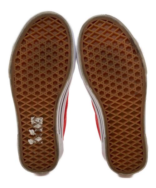 VANS（ヴァンズ）VANS (ヴァンズ) Supreme (シュプリーム) ローカットスニーカー レッド サイズ:24.5㎝の古着・服飾アイテム