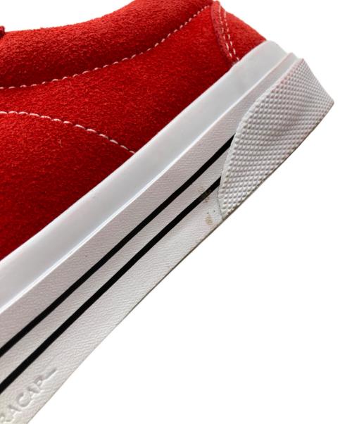 VANS（ヴァンズ）VANS (ヴァンズ) Supreme (シュプリーム) ローカットスニーカー レッド サイズ:24.5㎝の古着・服飾アイテム