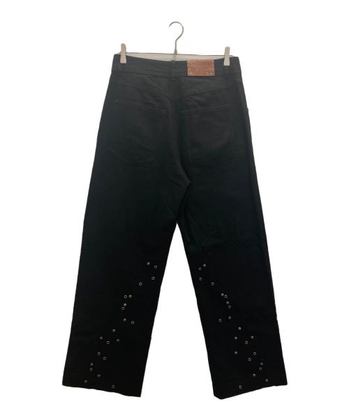 ZARA（ザラ）ZARA (ザラ) ANDERSSON BELL (アンダーソンベル) スタッズ付きスラックス ブラック サイズ:38の古着・服飾アイテム