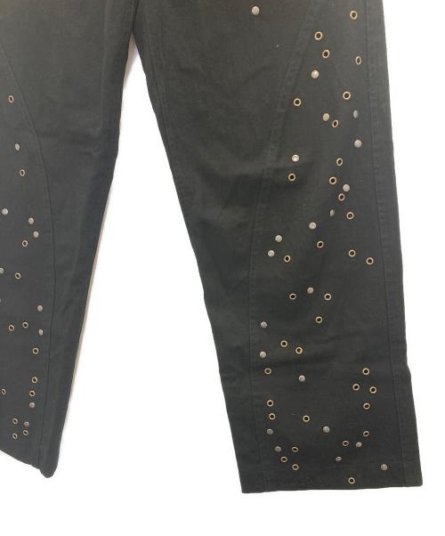 ZARA（ザラ）ZARA (ザラ) ANDERSSON BELL (アンダーソンベル) スタッズ付きスラックス ブラック サイズ:38の古着・服飾アイテム