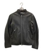 BEAUTY&YOUTH UNITED ARROWSビューティーアンドユースユナイテッドアローズ）の古着「シープ シングルライダース」｜ブラック