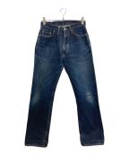 DENIMEドゥニーム）の古着「セルビッチデニムパンツ」｜インディゴ