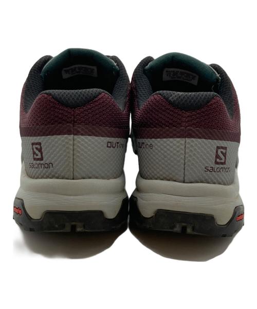 SALOMON（サロモン）SALOMON (サロモン) ローカットスニーカー ボルドー サイズ:24㎝の古着・服飾アイテム