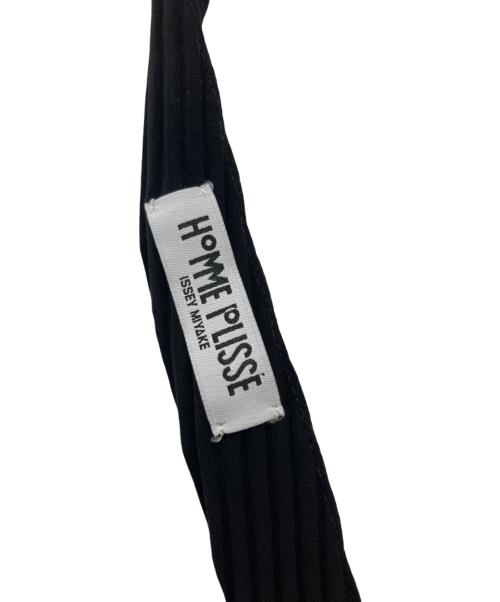 HOMME PLISSE ISSEY MIYAKE（オム プリッセ イッセイ ミヤケ）HOMME PLISSE ISSEY MIYAKE (オム プリッセ イッセイ ミヤケ) zigzag tie ブラック サイズ:表記なしの古着・服飾アイテム