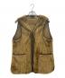 中古・古着 Barbour (バブアー) リバーシブルファーベスト ブラウン サイズ:40：11000円