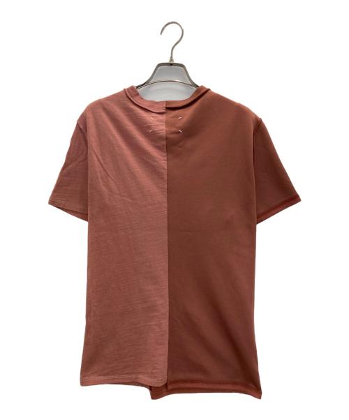 Maison Margiela（メゾンマルジェラ）Maison Margiela (メゾンマルジェラ) 再構築カットソー ピンク サイズ:Sの古着・服飾アイテム