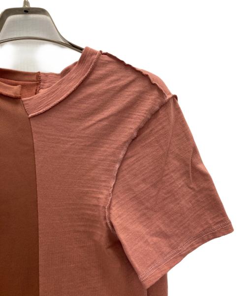Maison Margiela（メゾンマルジェラ）Maison Margiela (メゾンマルジェラ) 再構築カットソー ピンク サイズ:Sの古着・服飾アイテム