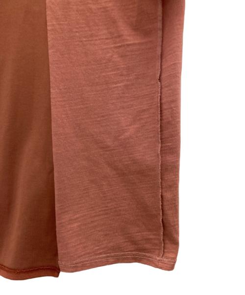 Maison Margiela（メゾンマルジェラ）Maison Margiela (メゾンマルジェラ) 再構築カットソー ピンク サイズ:Sの古着・服飾アイテム